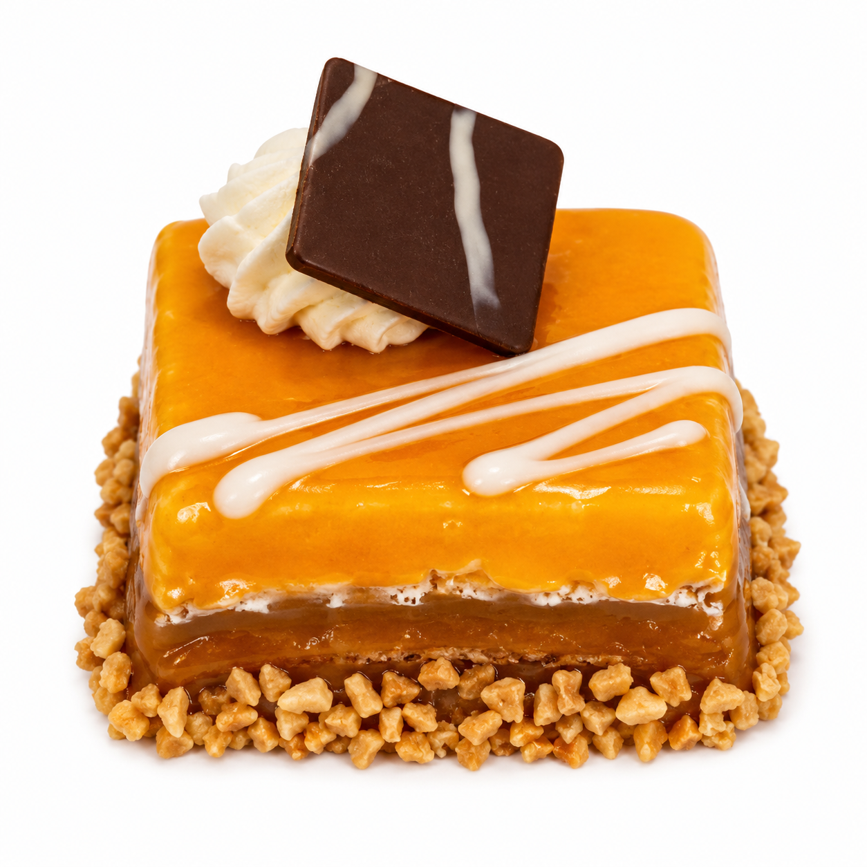 Caramel Pastry Piece